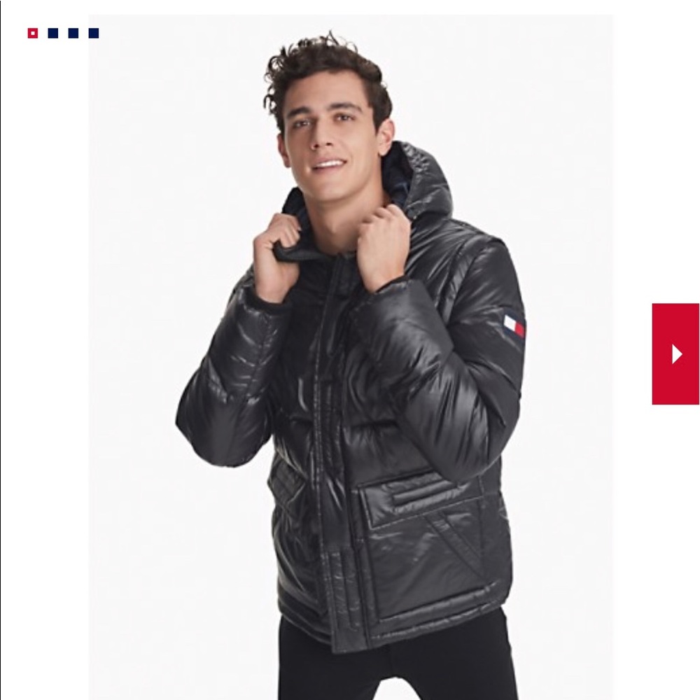 Tommy Hilfiger Essential Hooded Bomber Jacket